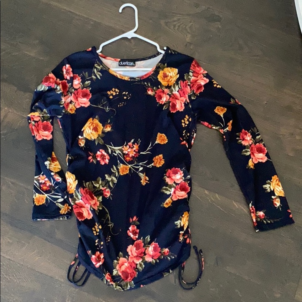 Long Sleeve Maternity Shirt
